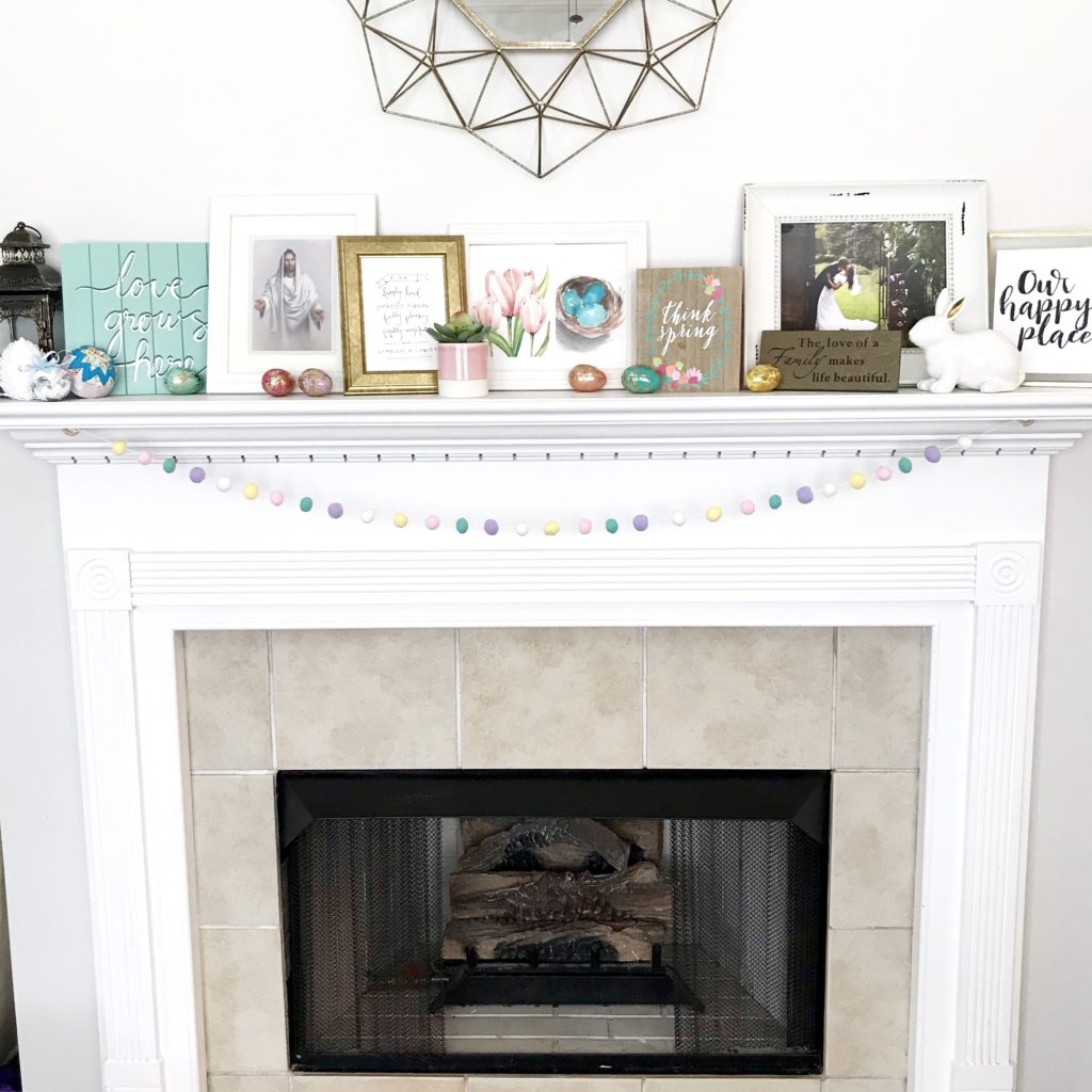 Ideas for decorating a mantle