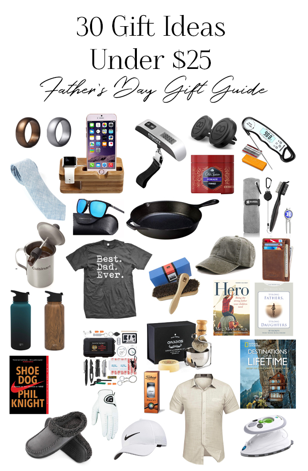 Father's Day Gift Guide- 30 gift ideas for under $25