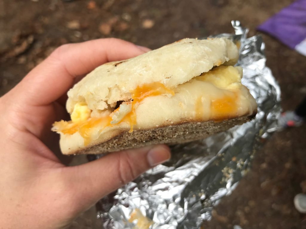 Breakfast sandwich