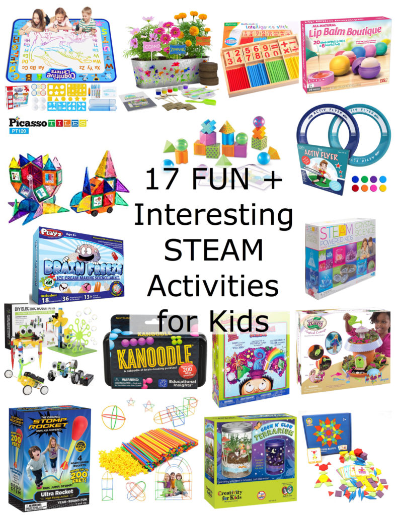 17 STEAM Activities from Amazon for Kids