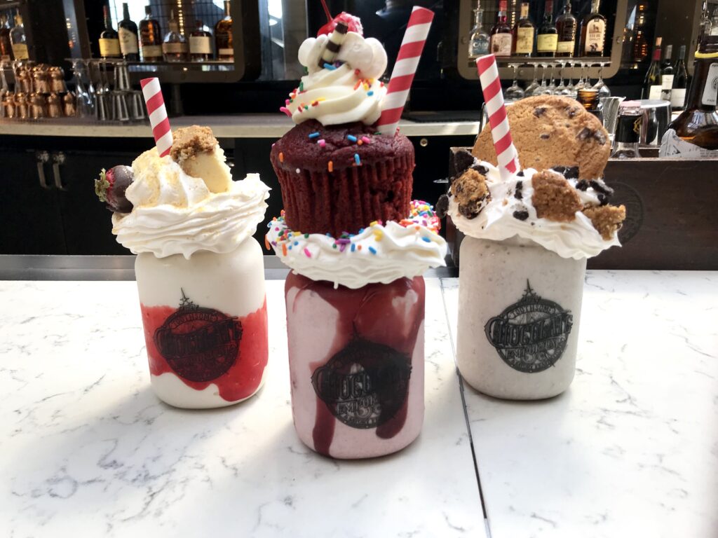 Chocolate emporium at CityWalk milkshakes