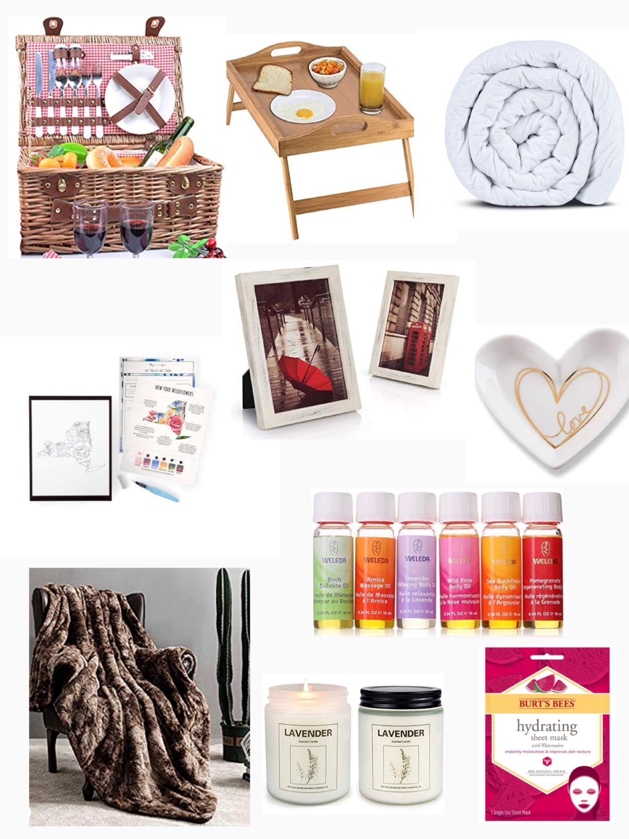 gift guide romantic gift ideas