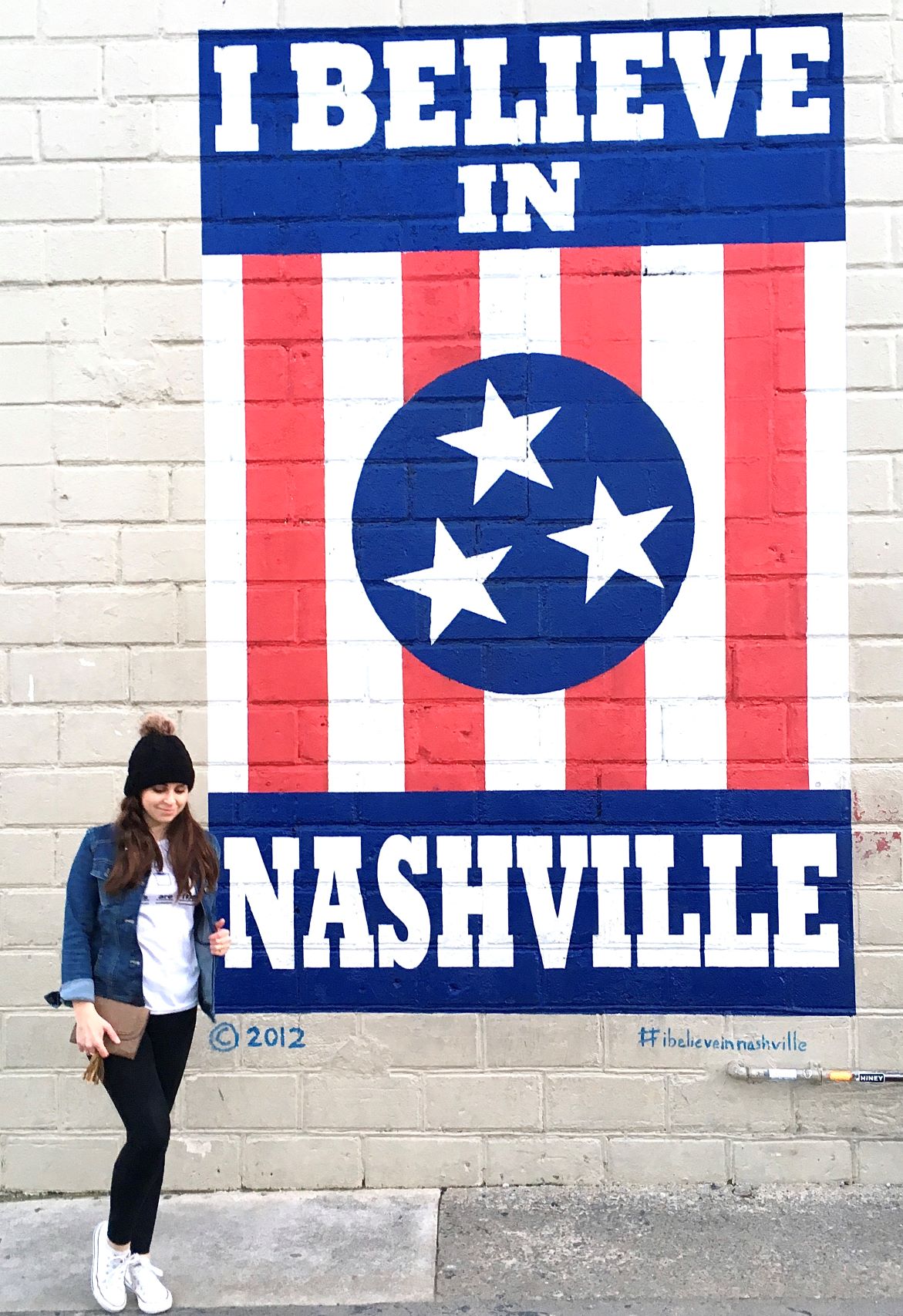 I Believe in Nashville mural